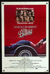 h087 BETSY one-sheet movie poster '77 Harold Robbins, sexy car image!