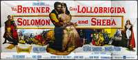 k005 SOLOMON & SHEBA twenty-four-sheet movie poster '59 Yul Brynner, Lollobrigida