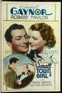 k068 SMALL TOWN GIRL Forty by Sixty movie poster '36 Janet Gaynor, Taylor