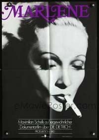 p059 MARLENE East German 16x23 movie poster '86 best Dietrich image!