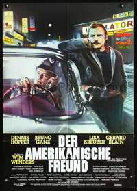 p339 AMERICAN FRIEND German movie poster '77 Hopper, Wim Wenders