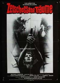 p348 BAIT German movie poster '76 Peter Patzak, Yves Beneyton
