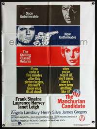 p036 MANCHURIAN CANDIDATE Indian movie poster R88 Frank Sinatra