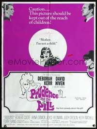p004 PRUDENCE & THE PILL New Zealand movie poster '68 Deborah Kerr