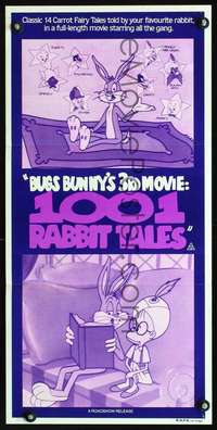 s511 BUGS BUNNY'S 3rd MOVIE: 1001 RABBIT TALES Australian daybill movie poster '82