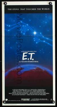 s414 E.T. THE EXTRA TERRESTRIAL Australian daybill movie poster R85
