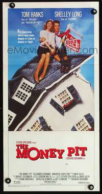 s222 MONEY PIT Australian daybill movie poster '86 Steven Spielberg, Hanks