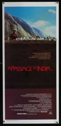 s186 PASSAGE TO INDIA Australian daybill movie poster '84 David Lean