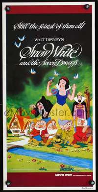 s103 SNOW WHITE & THE SEVEN DWARFS Australian daybill movie poster R83