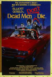 t116 DEAD MEN DON'T DIE one-sheet movie poster '90 wacky Craig zombie art!