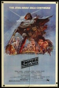 t139 EMPIRE STRIKES BACK style B 1sh movie poster '80 George Lucas