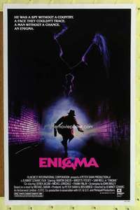 t140 ENIGMA one-sheet movie poster '83 Martin Sheen, Brigitte Fossey
