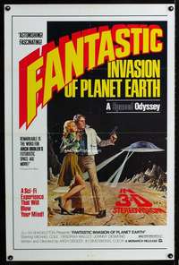 t151 BUBBLE 1sh R1976 Arch Oboler, Fantastic Invasion of Planet Earth!