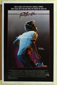 t171 FOOTLOOSE PG rating one-sheet movie poster '84 dancin' Kevin Bacon!
