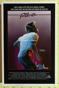 t170 FOOTLOOSE int'l one-sheet movie poster '84 dancin' Kevin Bacon!