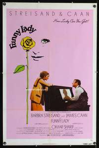 t180 FUNNY LADY one-sheet movie poster '75 Barbra Streisand, James Caan