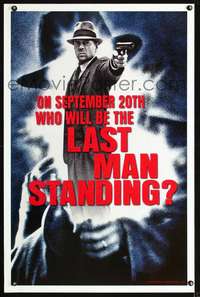 t262 LAST MAN STANDING DS teaser one-sheet movie poster '96 Bruce Willis