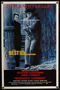 t320 MIDNIGHT COWBOY DS one-sheet movie poster R94 Dustin Hoffman, Voight