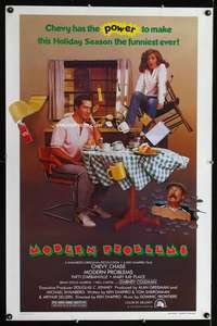 t328 MODERN PROBLEMS one-sheet movie poster '81 Chevy Chase, D'Arbanville