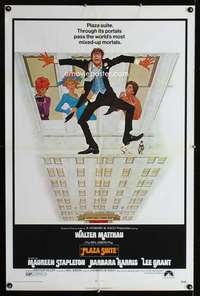 t386 PLAZA SUITE one-sheet movie poster '71 Walter Matthau, Stapleton