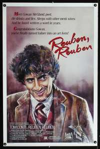 t421 REUBEN REUBEN style B one-sheet movie poster '83 artwork of Tom Conti!