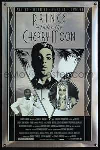 t521 UNDER THE CHERRY MOON foil one-sheet movie poster '86 art of Prince!