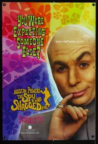 v041 AUSTIN POWERS: THE SPY WHO SHAGGED ME DS Dr. Evil teaser one-sheet movie poster '99