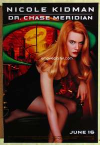 v052 BATMAN FOREVER advance one-sheet movie poster '95 sexy Nicole Kidman!