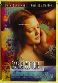 v122 EVER AFTER DS one-sheet movie poster '98 Drew Barrymore, Cinderella!
