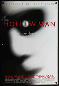 v158 HOLLOW MAN DS one-sheet movie poster '00 Paul Verhoeven, Kevin Bacon