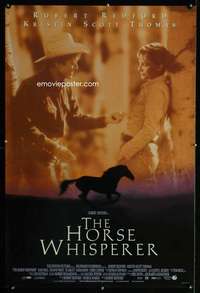 v161 HORSE WHISPERER DS one-sheet movie poster '98 Robert Redford equines!