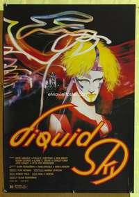 v197 LIQUID SKY one-sheet movie poster '82 Marina Levikova sci-fi art!