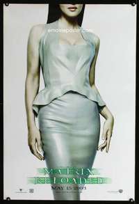v221 MATRIX RELOADED DS Persephone teaser one-sheet movie poster '03 Wachowski