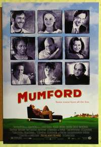 v241 MUMFORD DS advance one-sheet movie poster '99 Lawrence Kasdan, Dean