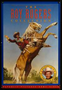 v303 ROY ROGERS COLLECTION video one-sheet movie poster '91 and Trigger too!