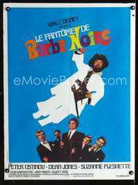 w226 BLACKBEARD'S GHOST French 23x32 movie poster '68 Bourduge art!