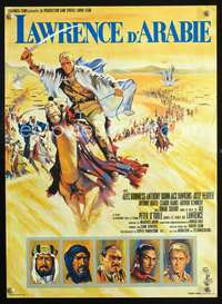 w217 LAWRENCE OF ARABIA French 15x21 movie poster '62 David Lean