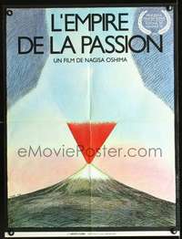w237 EMPIRE OF PASSION French 23x30 movie poster '78 sexy Topor art!