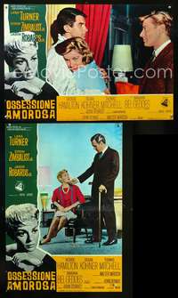 w326 BY LOVE POSSESSED 2 Italian photobusta movie posters '61 Turner