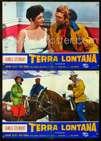 w335 FAR COUNTRY 2 Italian photobusta movie posters R64 James Stewart