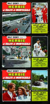 w339 HERBIE GOES TO MONTE CARLO 2 Italian photobusta movie posters '77