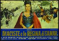w364 HERCULES AGAINST THE MOON MEN Italian photobusta movie poster '64