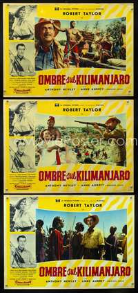 w316 KILLERS OF KILIMANJARO 3 Italian photobusta movie posters '59