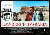 w383 LAWRENCE OF ARABIA Italian lrg photobusta movie poster R70s O'Toole