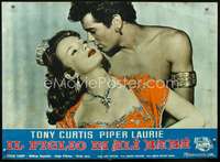 w373 SON OF ALI BABA Italian photobusta movie poster '52Curtis,Laurie