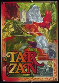 w270 GREYSTOKE Czech 12x16 movie poster '85 Ziegler art of Tarzan!