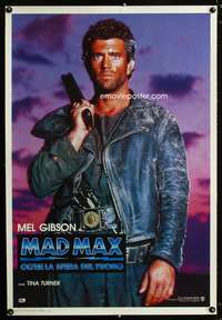 w153 MAD MAX BEYOND THUNDERDOME Spanish movie poster '85 different!