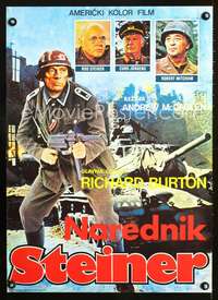 w396 BREAKTHROUGH Yugoslavian movie poster '79 Burton, Mitchum