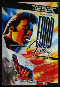 y020 ADVENTURES OF FORD FAIRLANE DS advance one-sheet movie poster '90 Clay