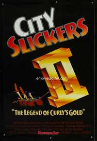 y110 CITY SLICKERS 2 DS advance one-sheet movie poster '94 Billy Crystal